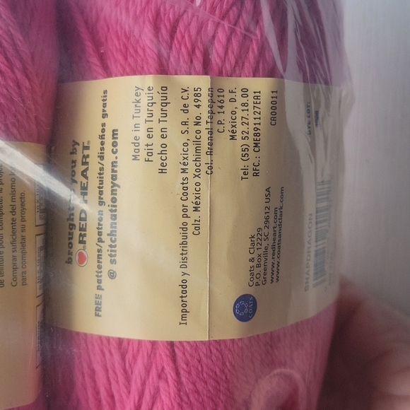 Red Heart Art Nwt Bamboo Ewe Yarn Stitch Nation Debbie Stoller In